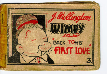 J. Wellington Wimpy in "Back To His First Love" cover