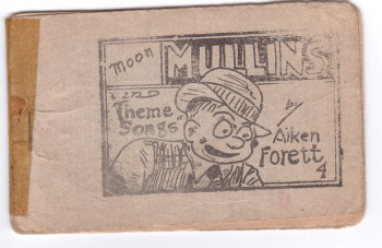Moon Mullins in "Theme Songs" cover