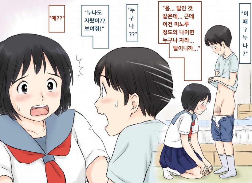Seini Kyomi O Mochi Hajimeta Ane To Ototo No Shotaiken | 성에 관심을 갖기 시작한 누나와 동생의 첫 경험 page 7 full