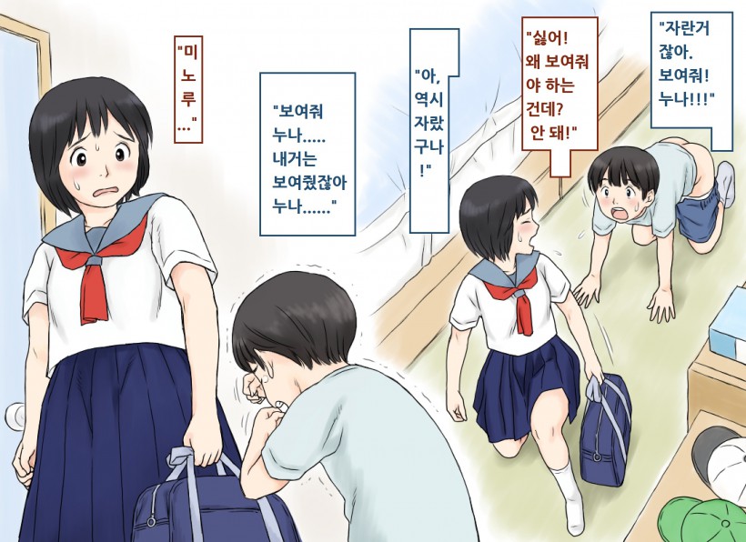 Seini Kyomi O Mochi Hajimeta Ane To Ototo No Shotaiken | 성에 관심을 갖기 시작한 누나와 동생의 첫 경험 page 8 full