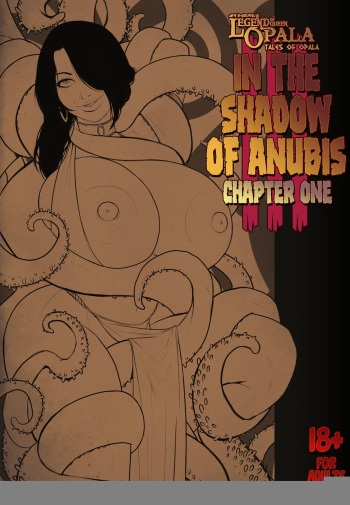 Legend of queen Opala In the shadow of anubis chapter one cover