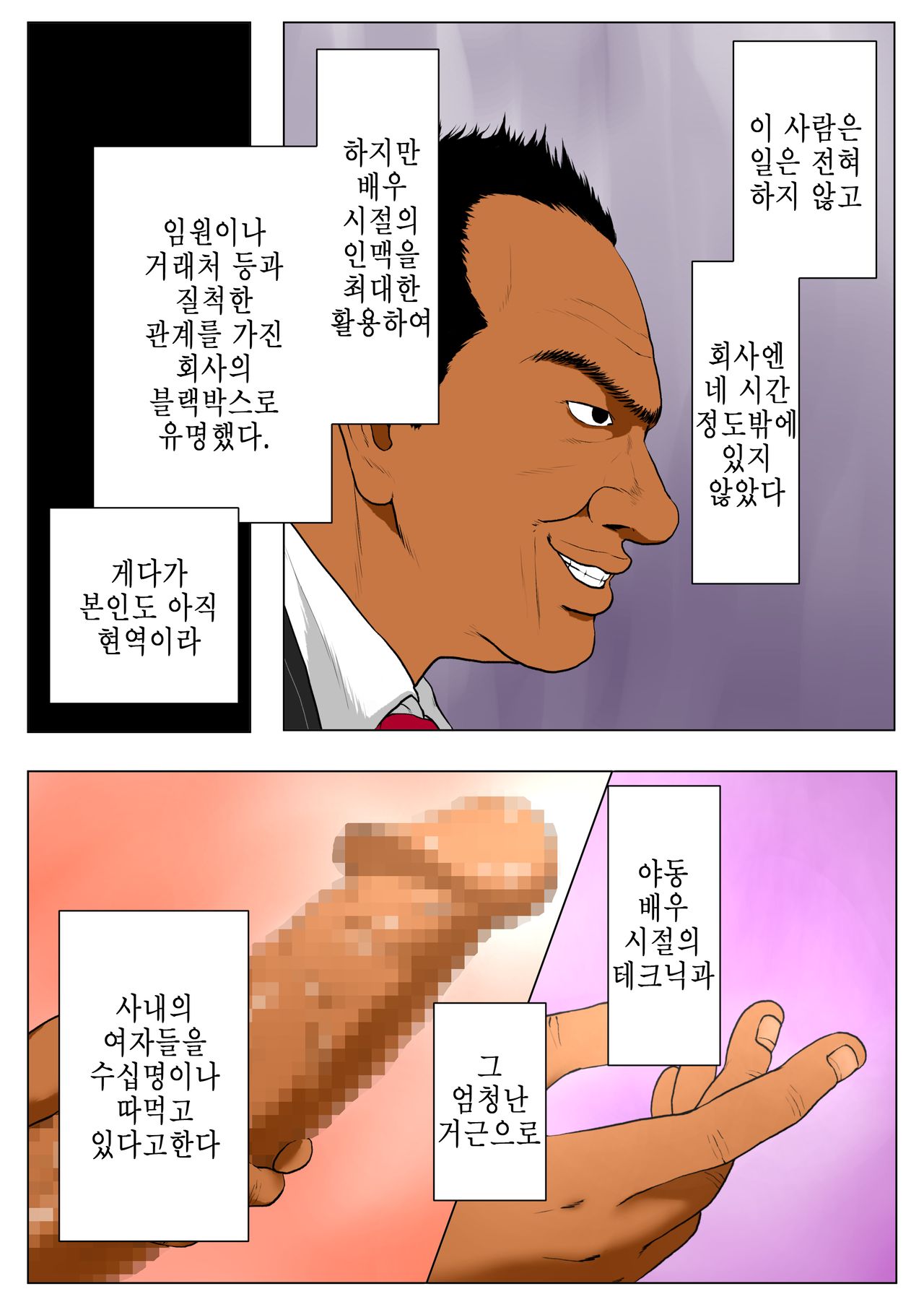 Shin, Boku no Tsuma to Kyokon no Moto AV Danyuu Buchou │ 신, 나의 아내와 거근의 전직 야동배우 부장 page 9 full