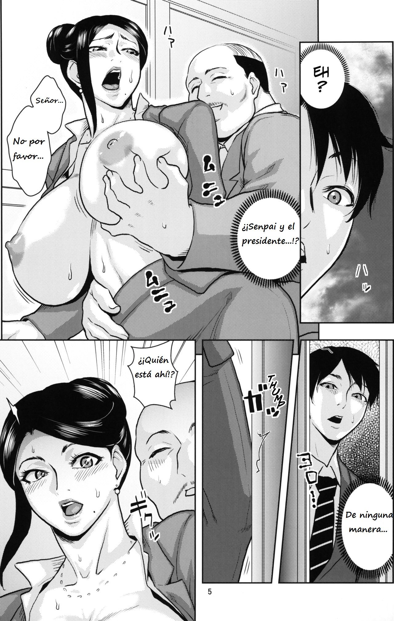 Bijin Onna Joushi o Yaru! | Violando a una Hermosa Jefa 1 page 4 full