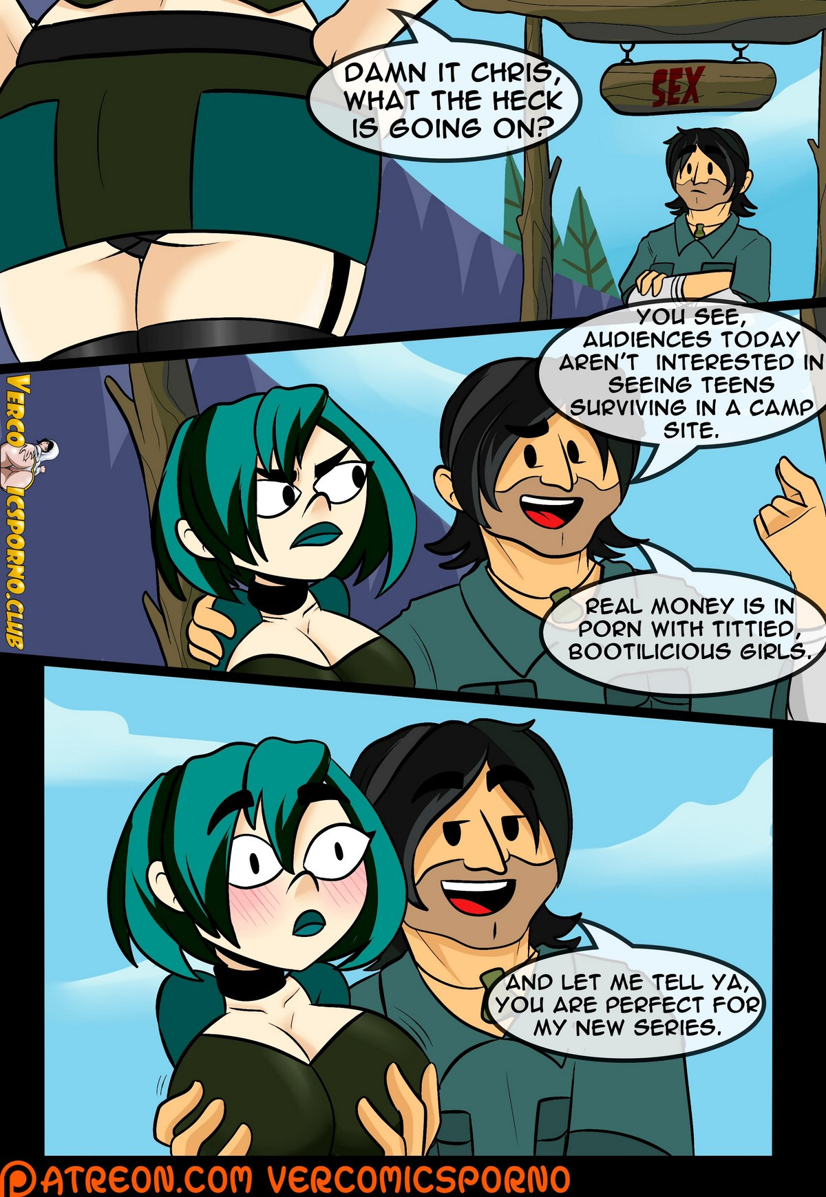Total Drama: Lights, Camera, Sex!  -  -  - Complete. page 3 full