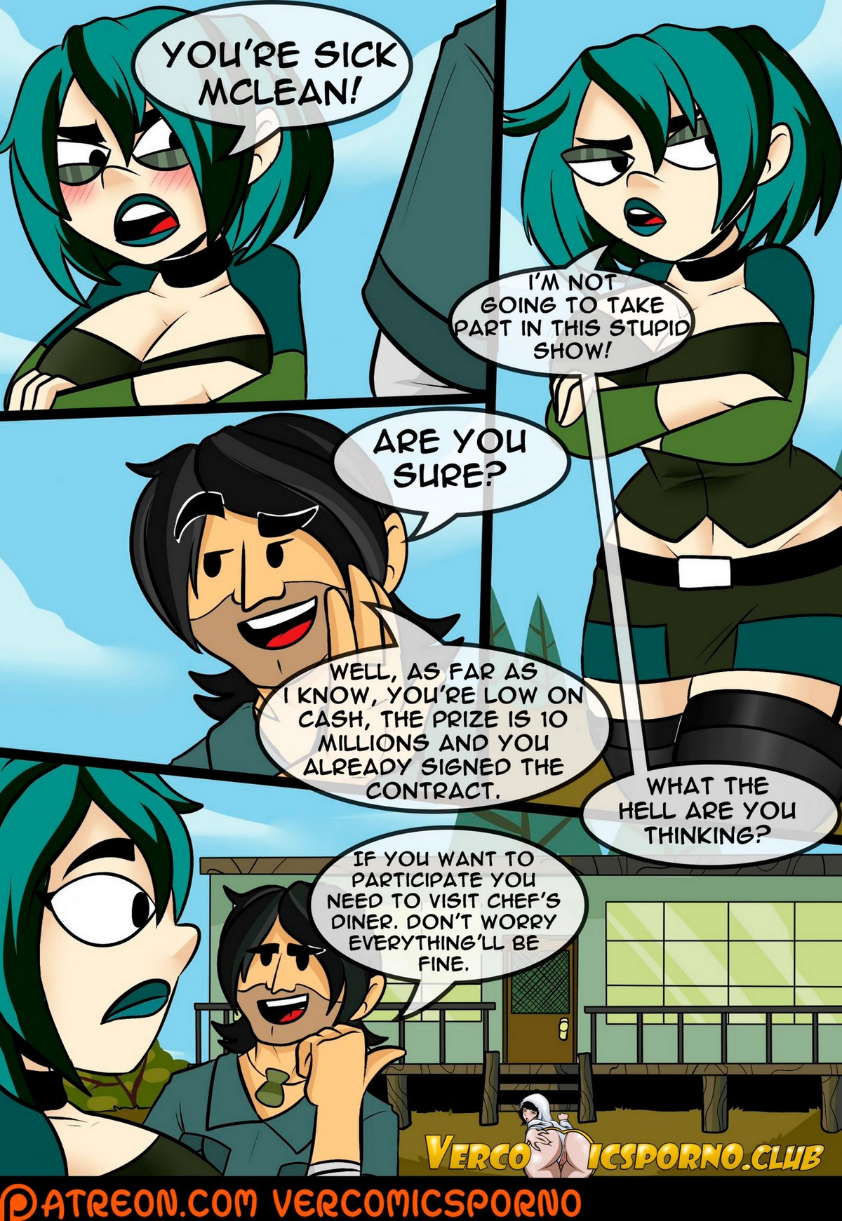 Total Drama: Lights, Camera, Sex!  -  -  - Complete. page 4 full