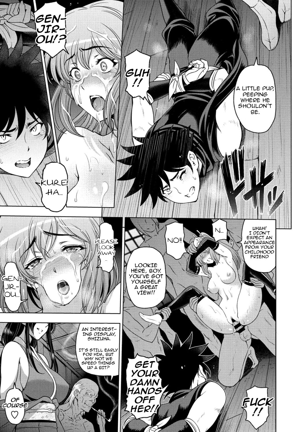 Nettori Netorare Ch. 9 -Kunoichi Kureha no Baai Kouhen- page 3 full