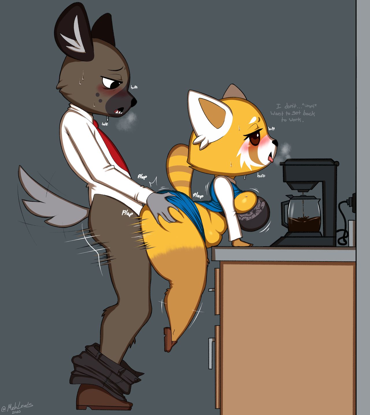 Retsuko and Inui page 4 full