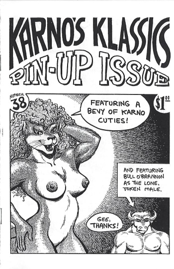 Karno's Klassics №38: Pin-up issue cover