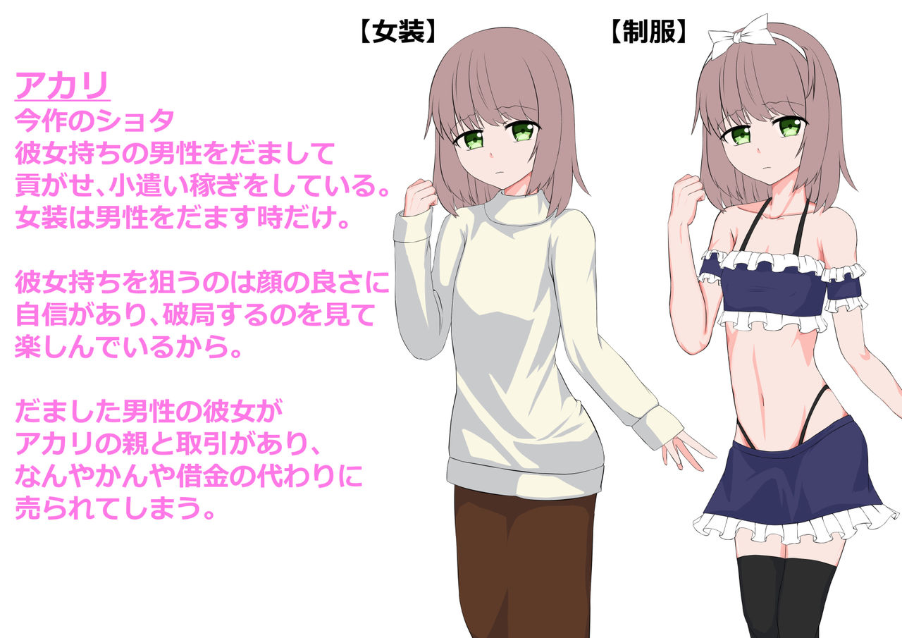 Otoko ni mitsuga se teta josō shota ga ura rete onēsan-tachi ni mesuiki kaihatsu sa reru hanashi page 6 full