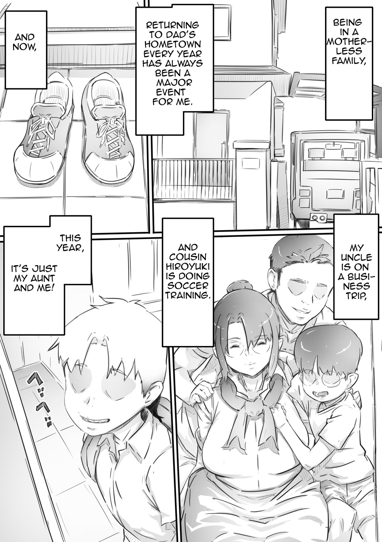 Nao-kun, Oba-san to Sex Suru | Nao Has Sex with His Aunt page 7 full