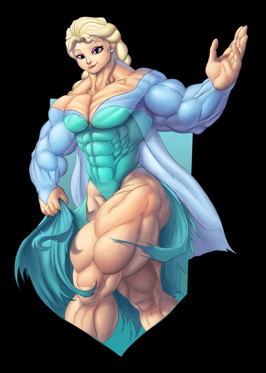 Muscle Disney Girls page 6 full
