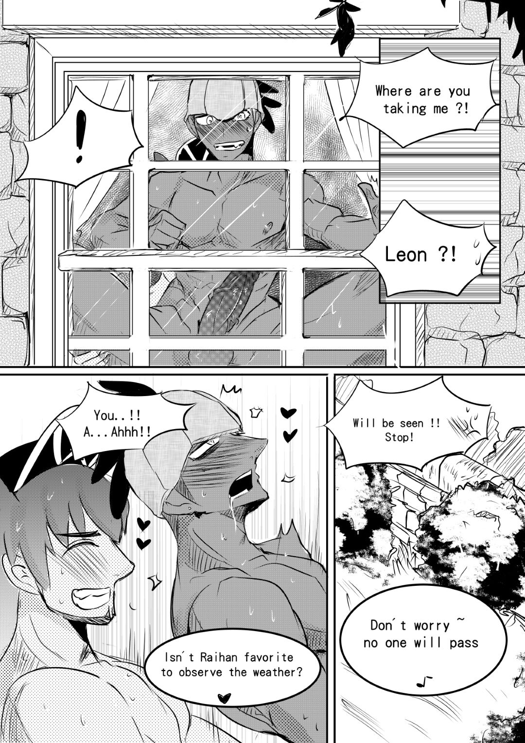Raihan and Leon Secret page 5 full
