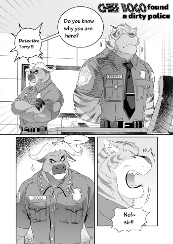 chief bogo found a dirty police cover