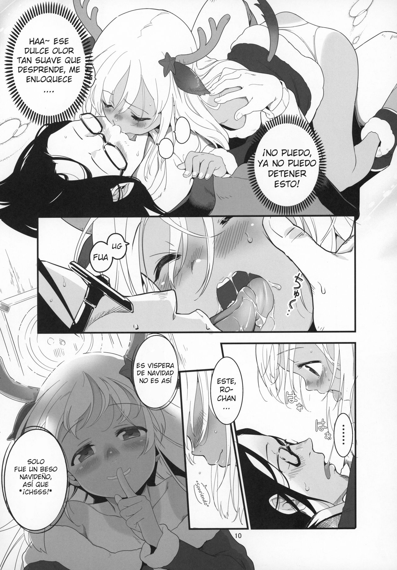Ro-chan no Seiya ni Icha Love Daisakusen | La gran operación amorosa de Ro-chan en la víspera de Navidad page 10 full