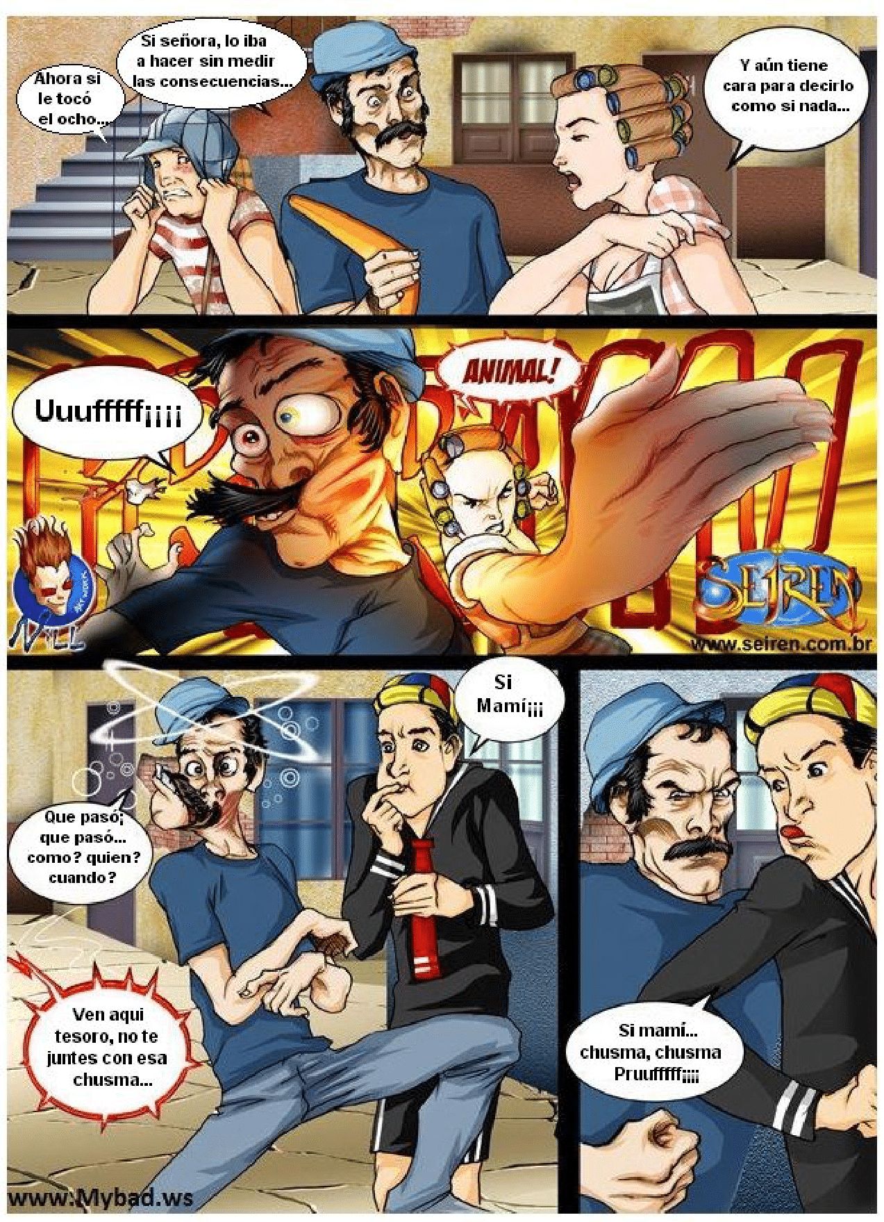 El Chavo del 8 XXX orgia en la vecindad page 4 full