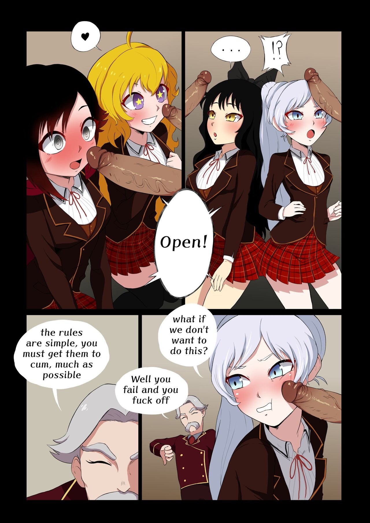 RWBY Gangbang page 3 full