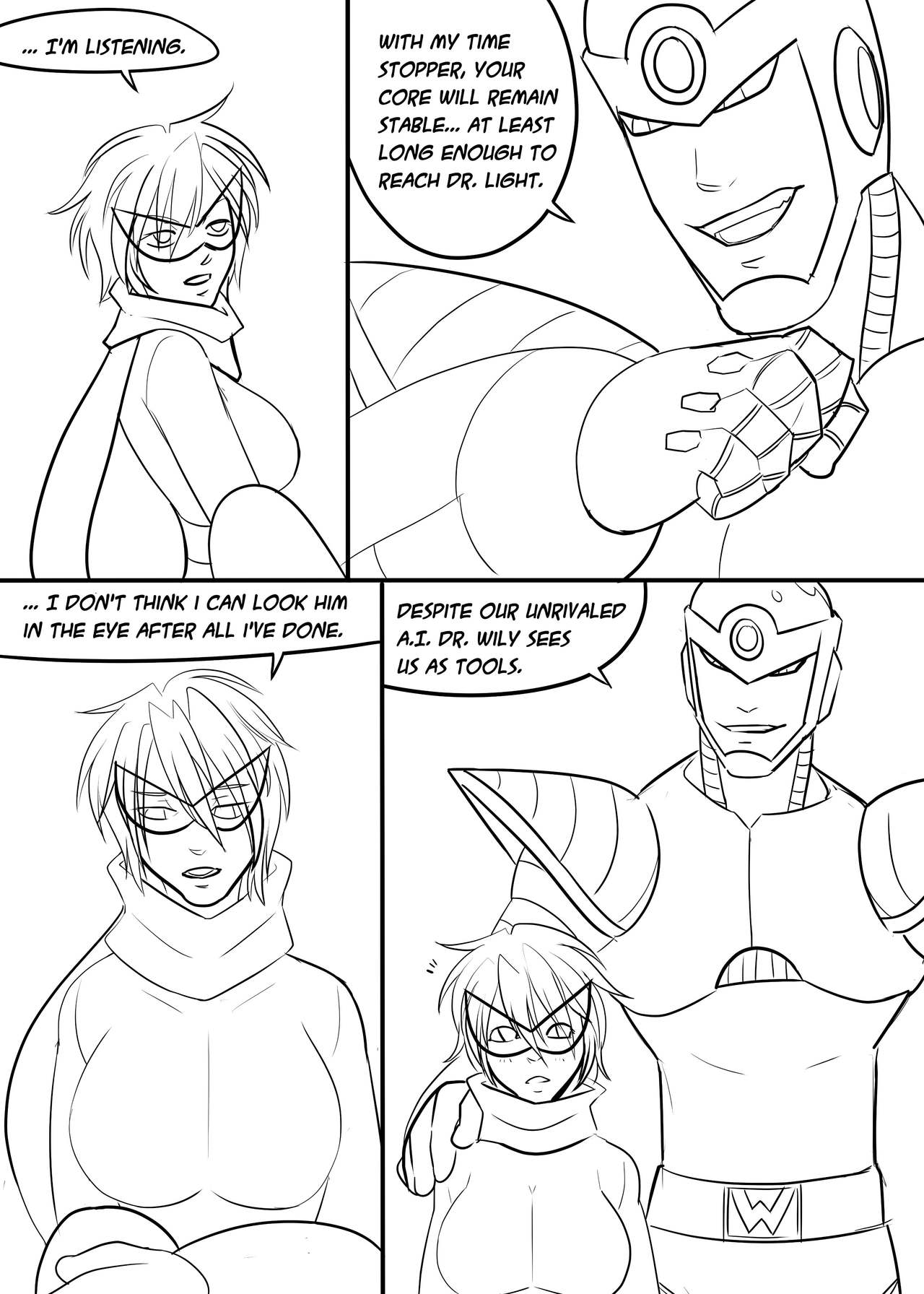 Megaman Hentai Mix page 3 full