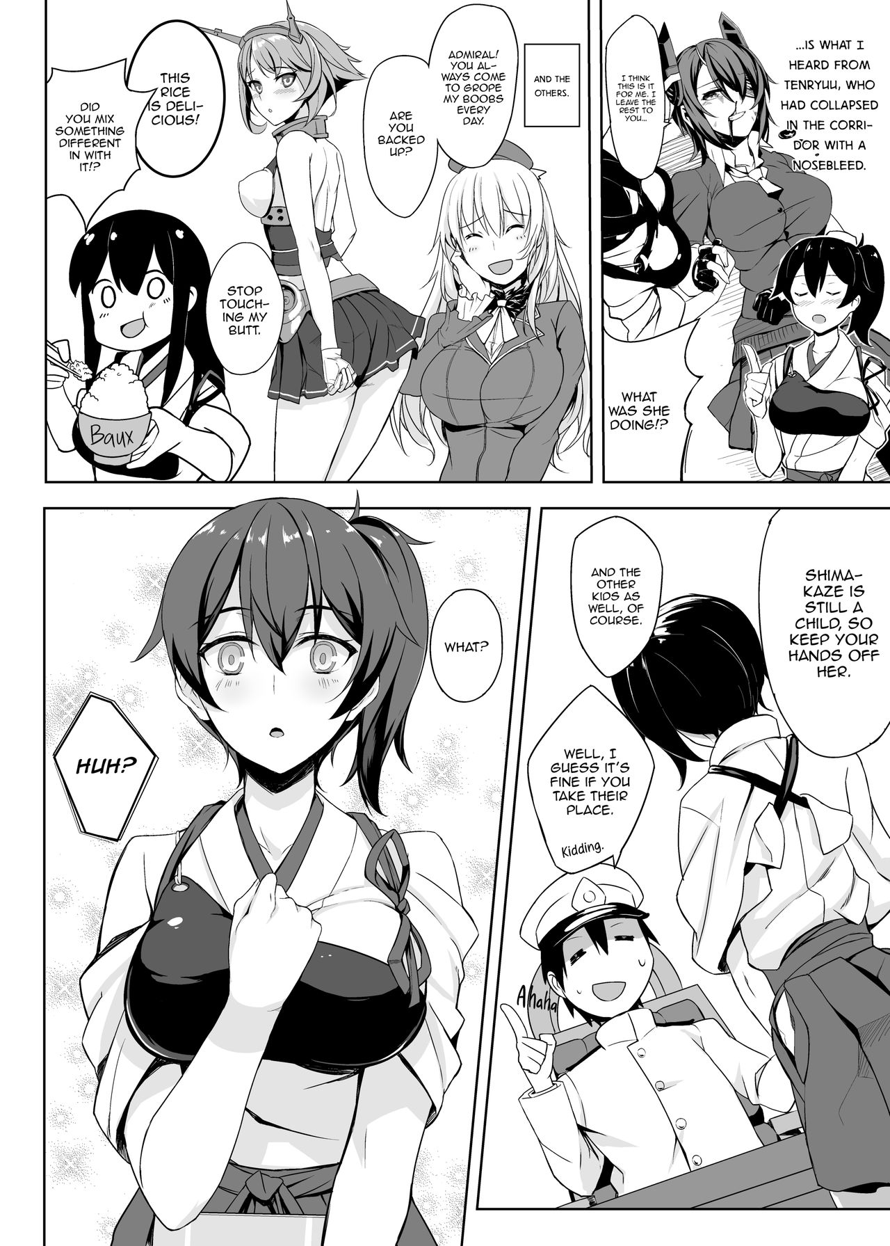 Hishokan Kaga no Nayamigoto | Worries of the Secretary Ship Kaga page 8 full
