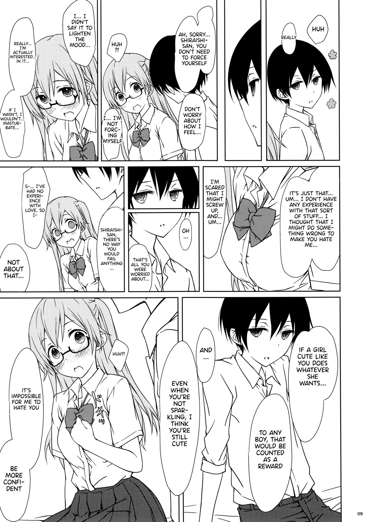 Shiraishi-san mo Warito Yarashige | Shiraishi-san is Relatively Lewd page 8 full