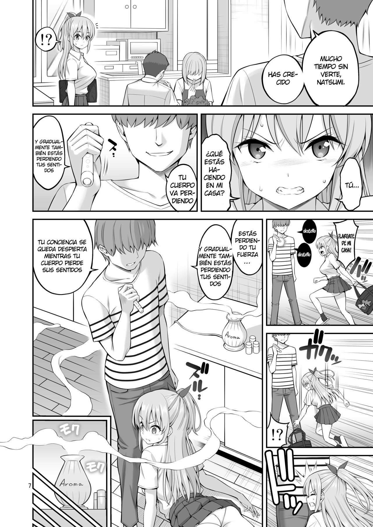 Imouto Saimin Kaihatsu "Karada ga Ugokanai!!" | Little Sister Hypno Development "I Can't Move My Body!!" page 7 full