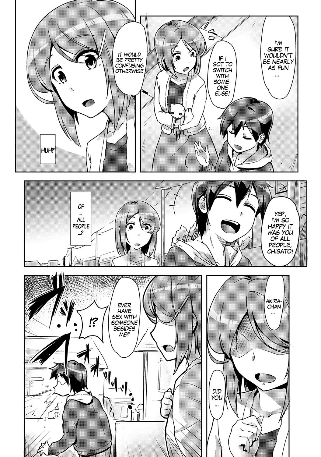 Ecchi Shitara Irekawacchatta!? | We Switched Our Bodies After Having Sex!? Ch. 6 page 8 full