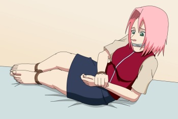 Sakura Haruno feet and hentai cover