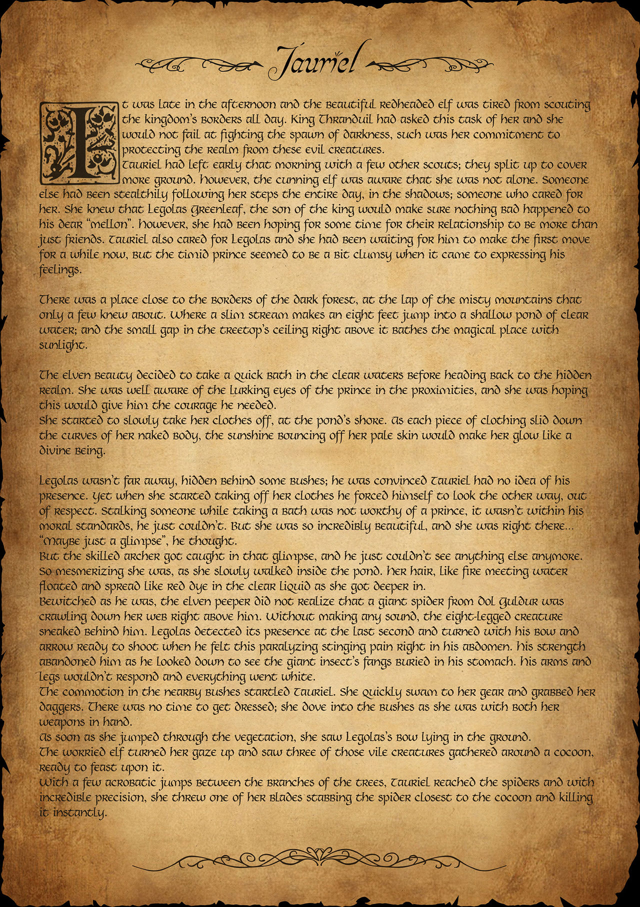 Tauriel's Story page 1 full