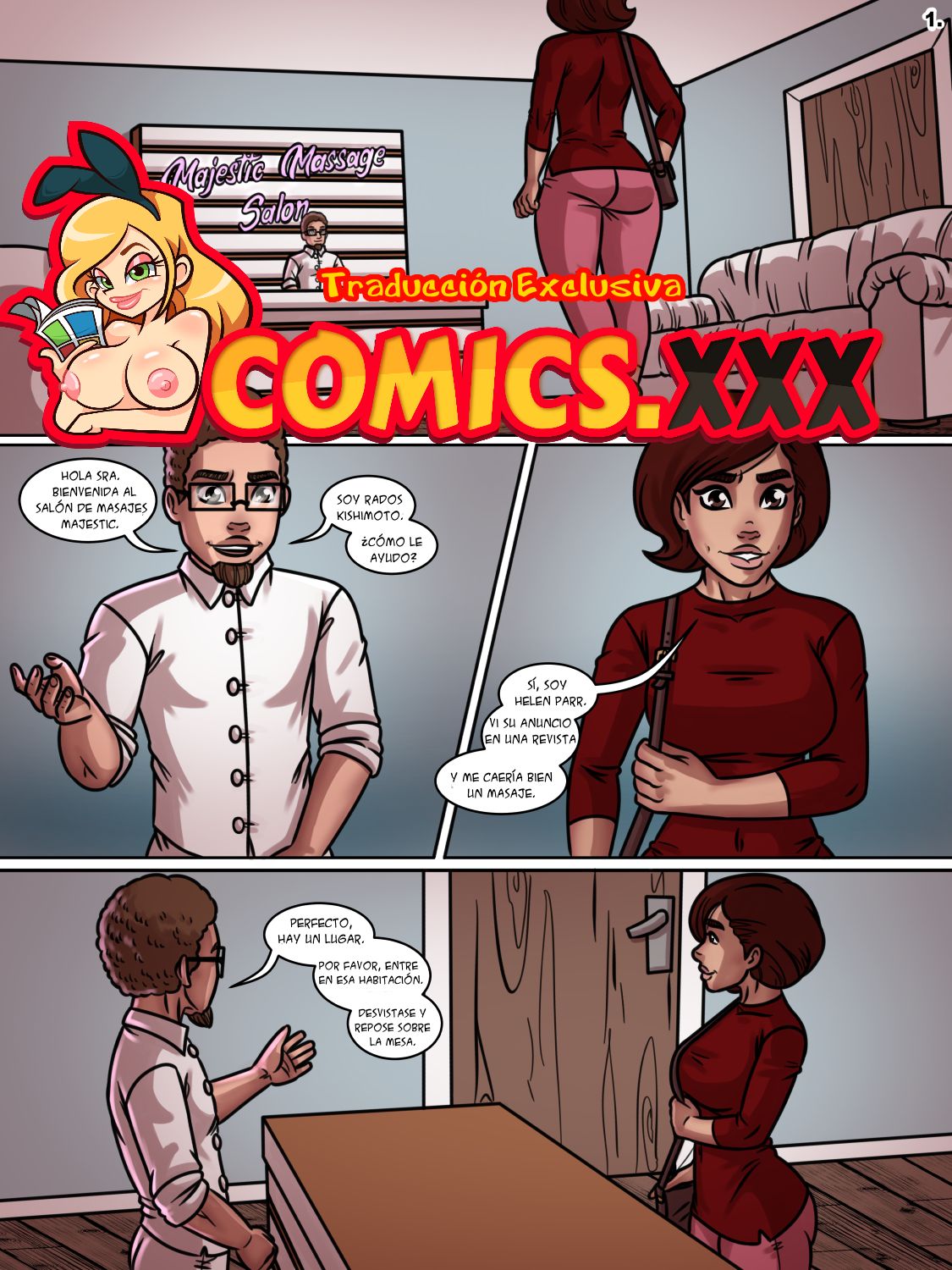 -  Majestic Massage Salon - Love Stories  - Ongoing page 1 full