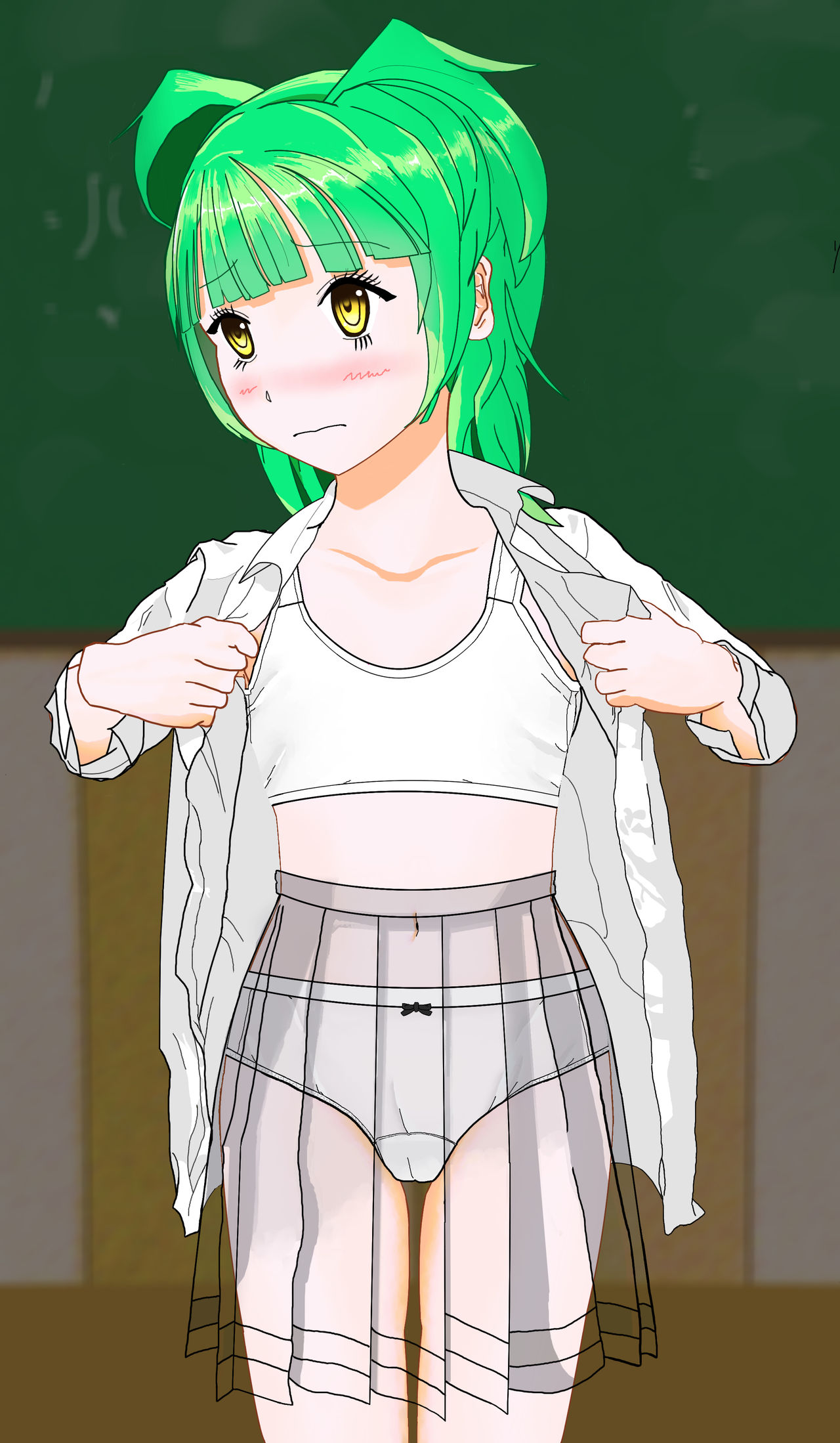 Chino Kaede No ◯◯ Kyoushitsu page 3 full