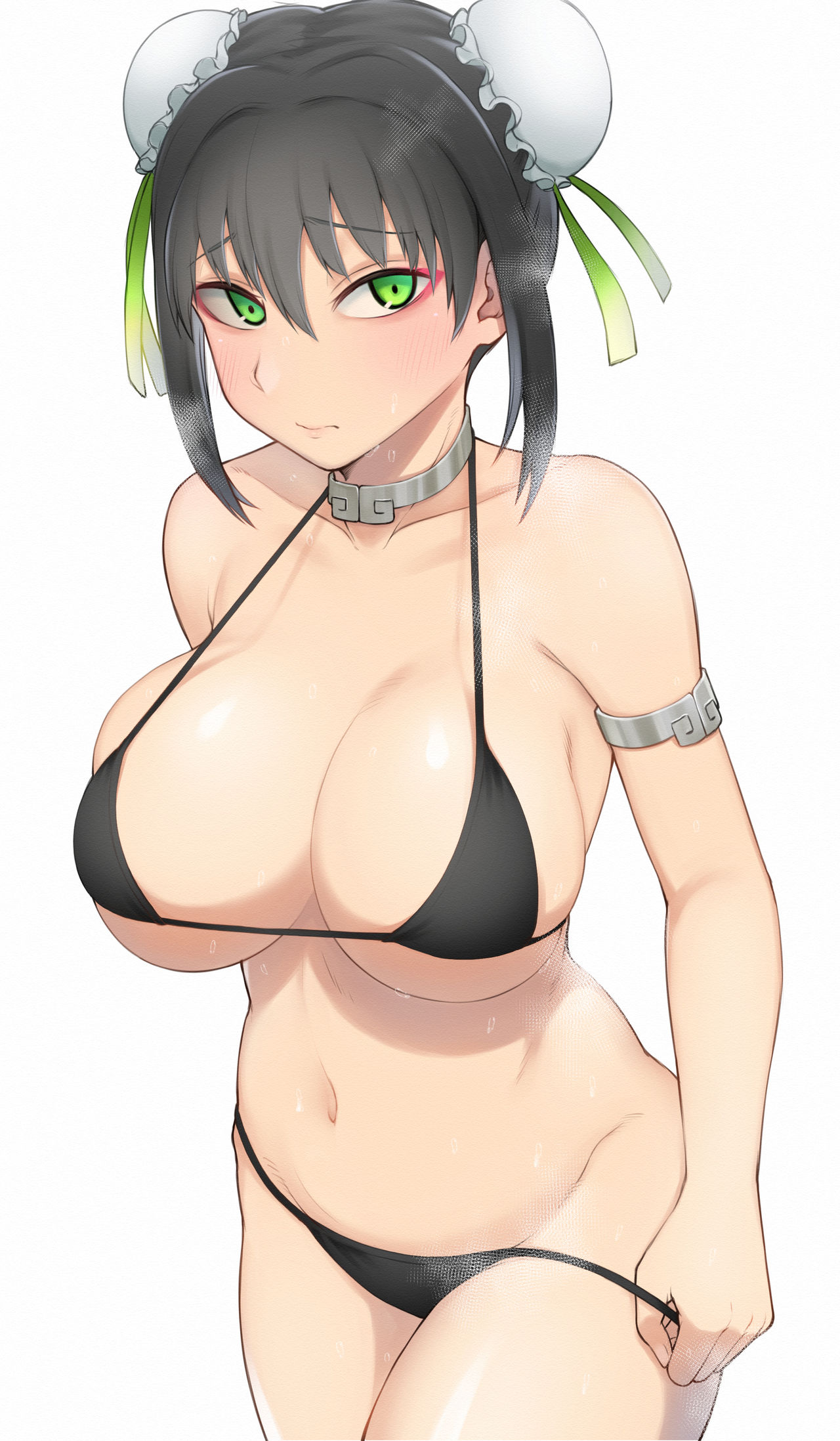 Black bikini Qin Liangyu page 2 full