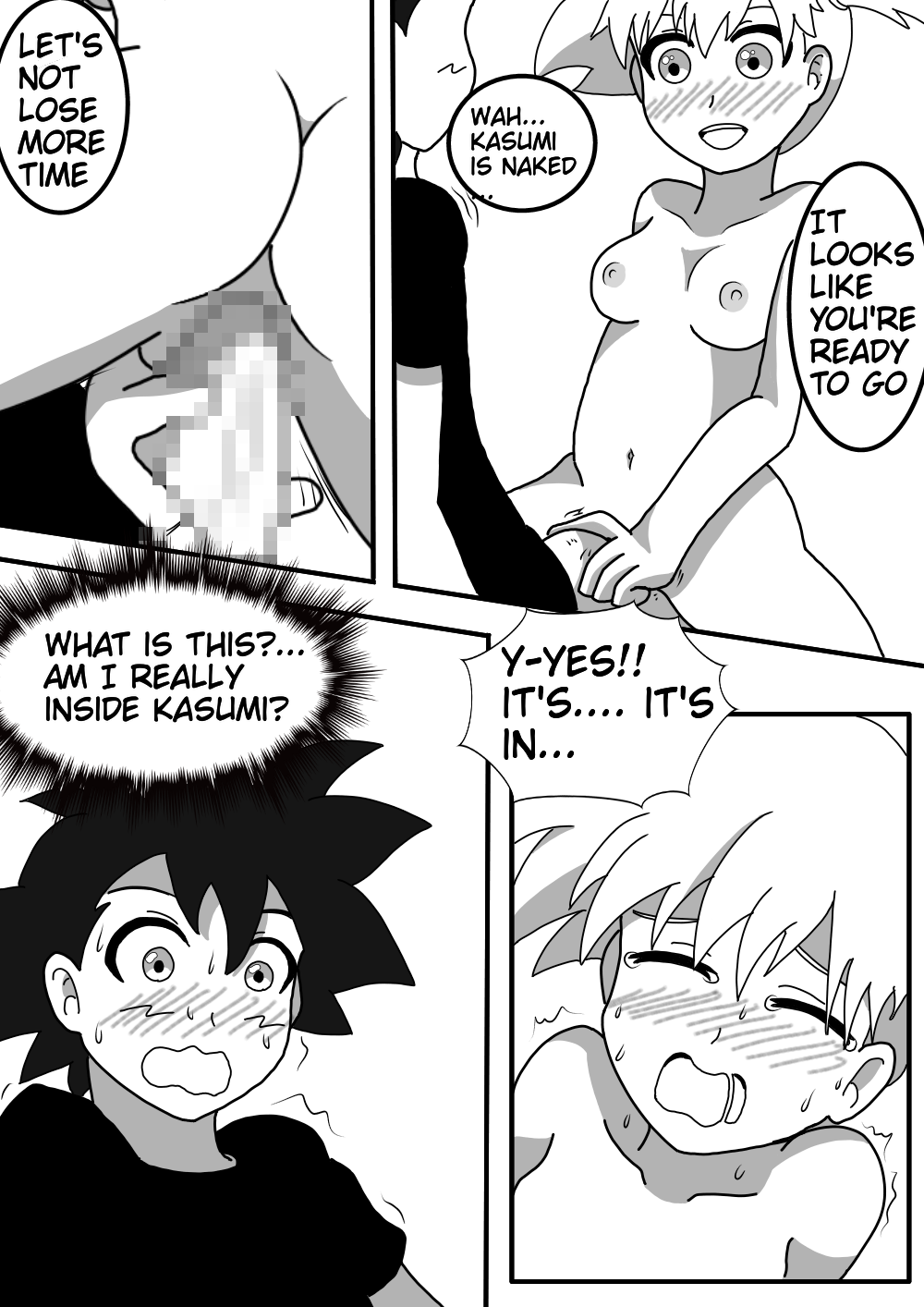 Satoshi and Koharu's Daily talk page 9 full