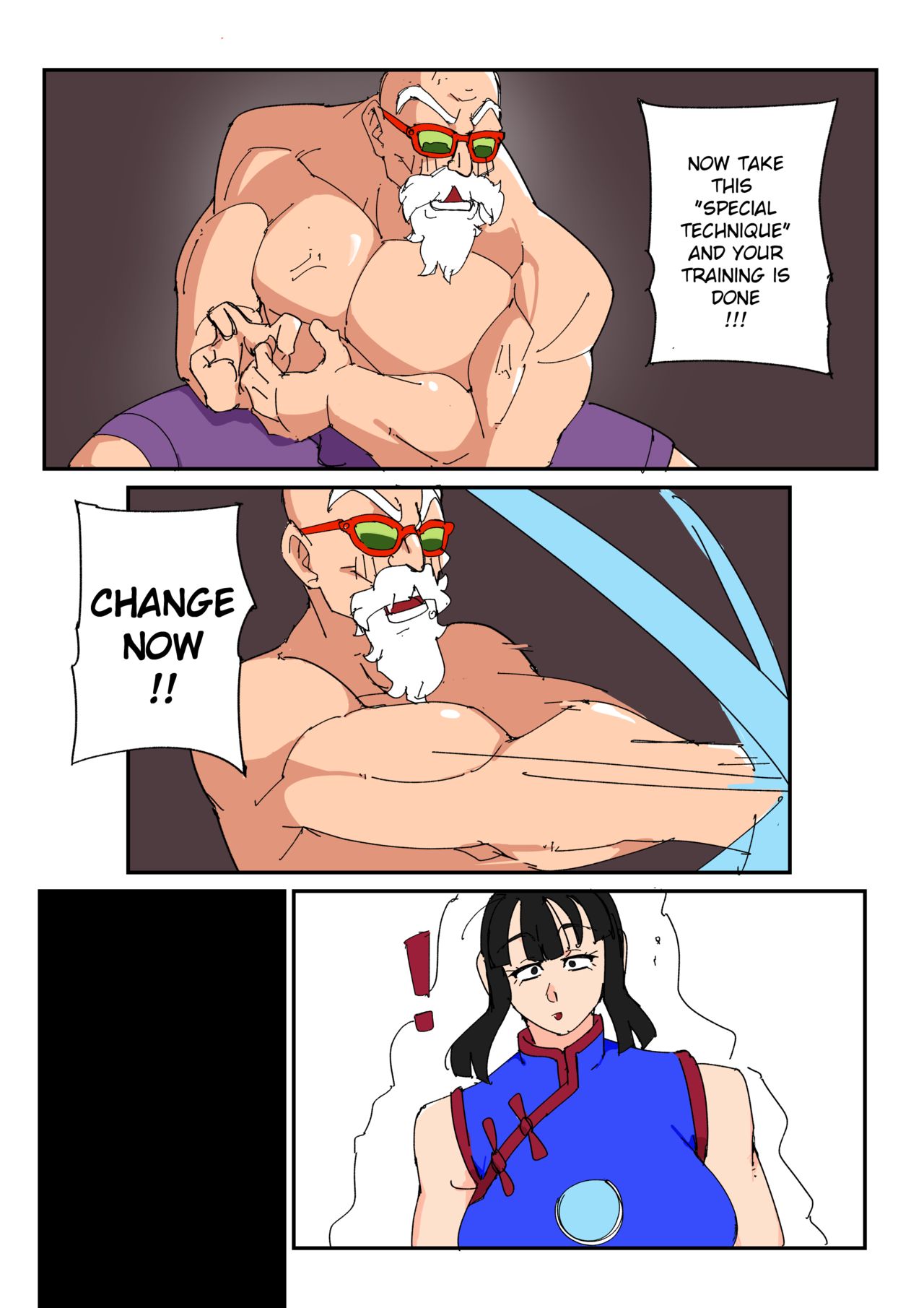 Master Roshi's New Technique page 2 full