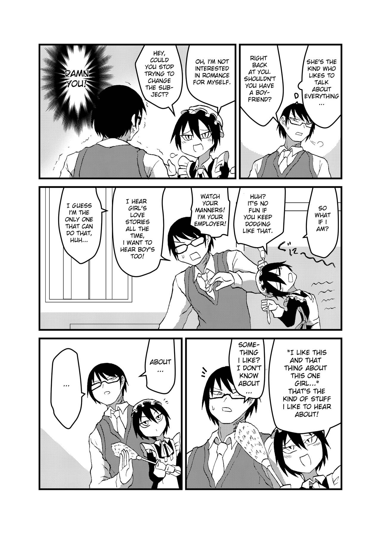 Mikai no Chi de Hirotta Nazo Gengo Tangan-chan o Maid to Shite Yatotte Icha Love suru Hon 4 page 5 full