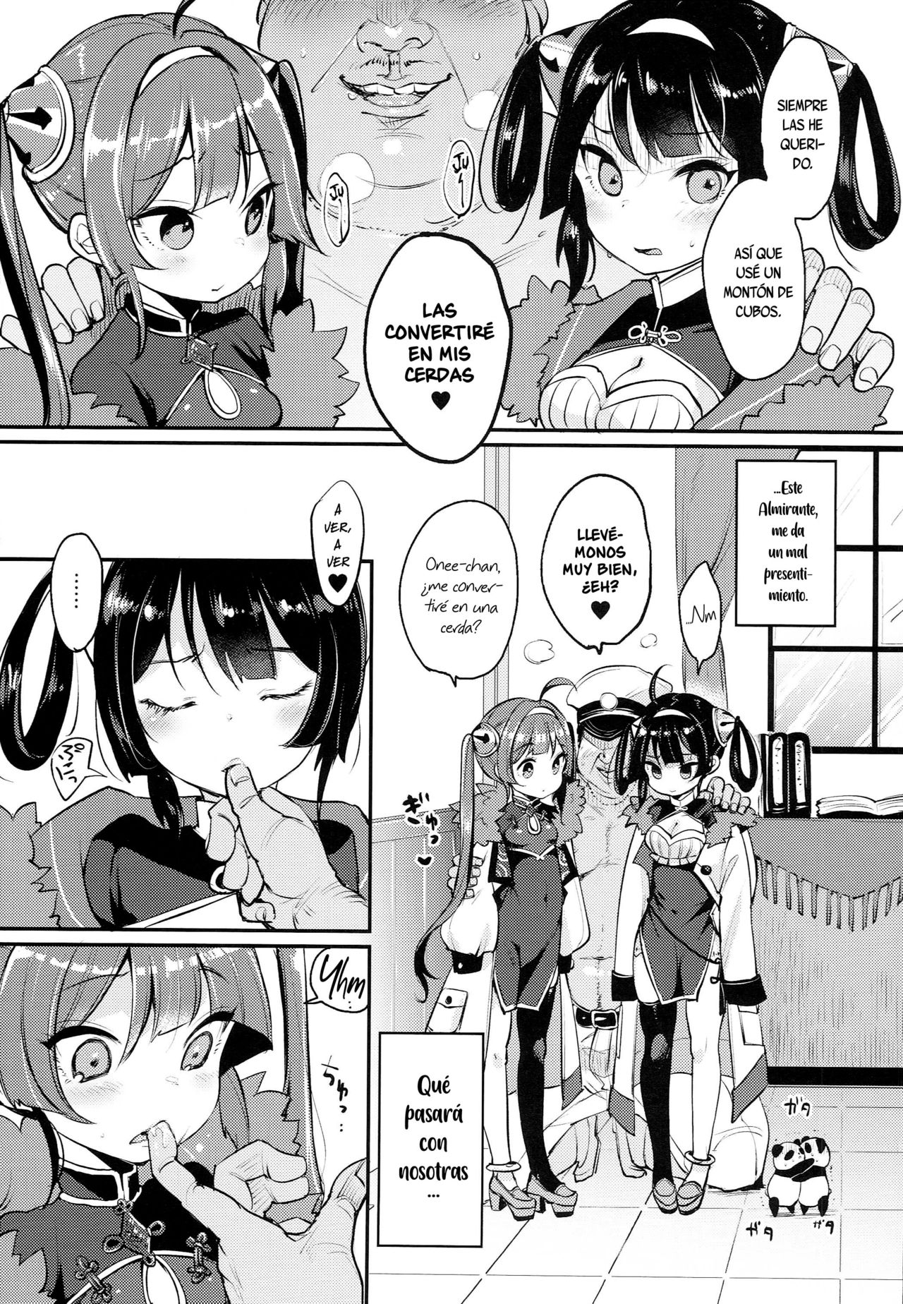 Taihen! Shikikan no Ninnin ga Pinpin! Ni | Problemas! La Cosita del Almirante se ha puesto Durita page 7 full