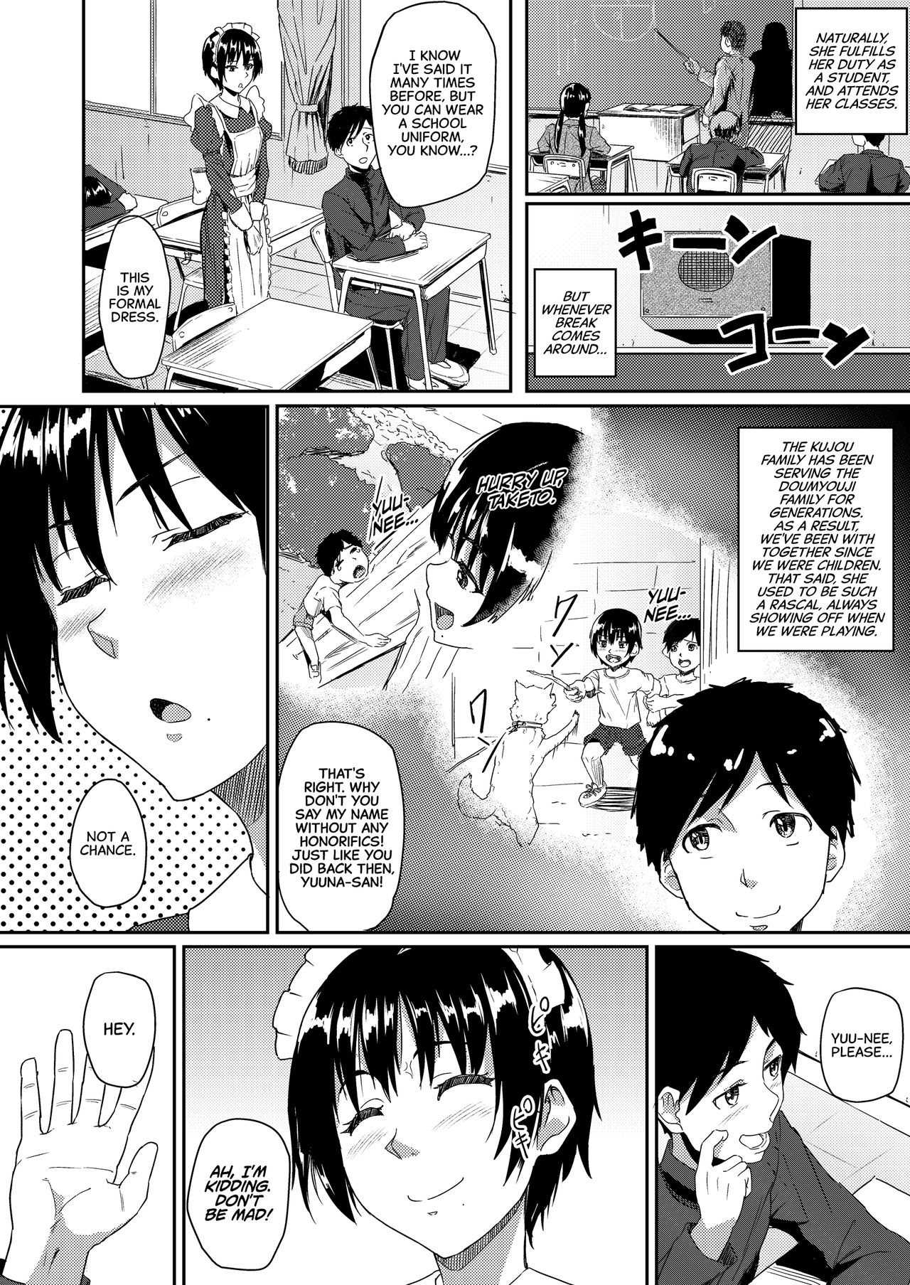 Maid de Ane de Osananajimi de Sorekara... | From Maid, Big Sister, And Childhood Friend To... page 3 full