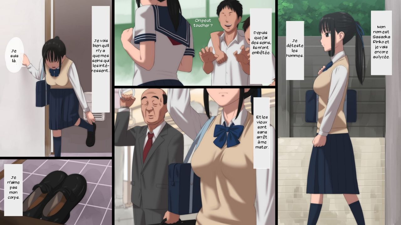 Majime na JK ga Ero Jidori ni Hamatte Saishuuteiki ni Oji-san to SEX suru Hanashi page 2 full