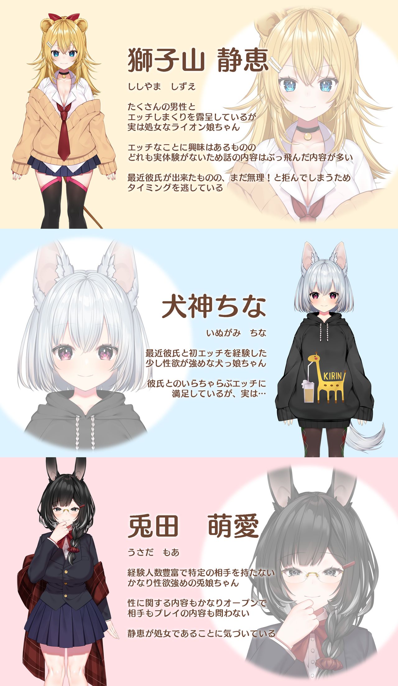 Kemomimi Onnanoko no Seikatsu Jijou -Shishiyama Shizue Hen- page 6 full