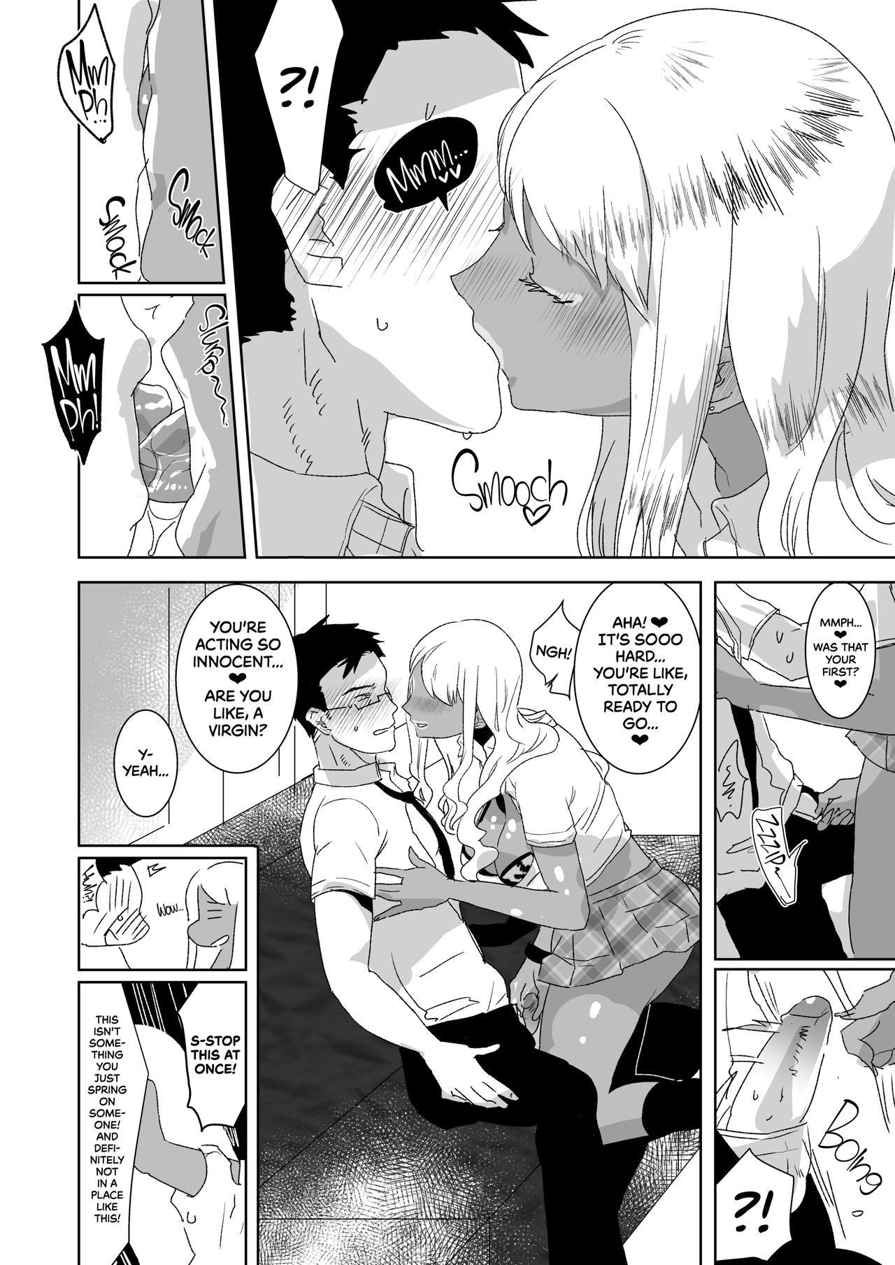 Futanari Kyokon Kuro Gal ni Gyaku Anal Fukujuu Saserareru nante... | I Would Never Get Dominated and Pegged by a Tan Gal With a Huge Cock! page 7 full