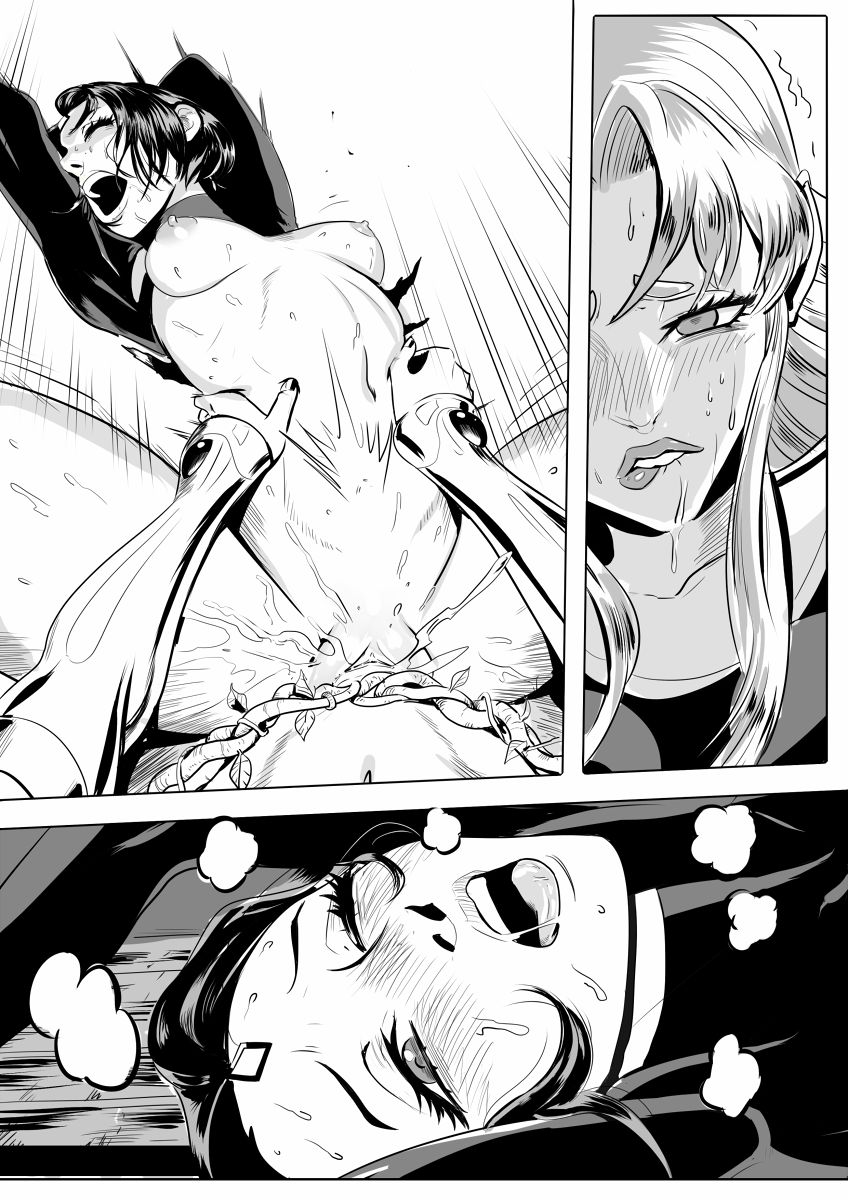 Raven and Zattana. page 5 full