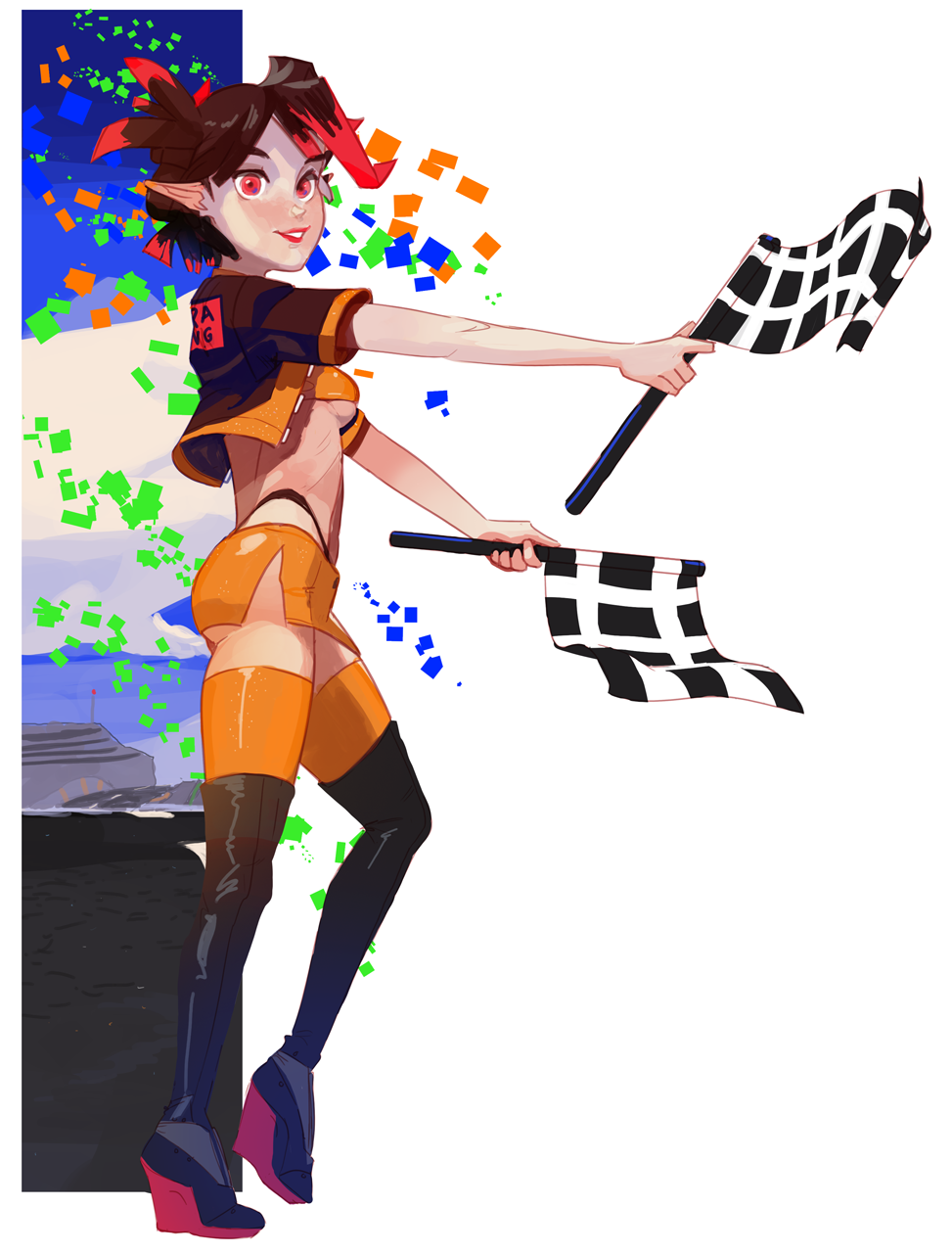 Racing Queen Tera page 1 full
