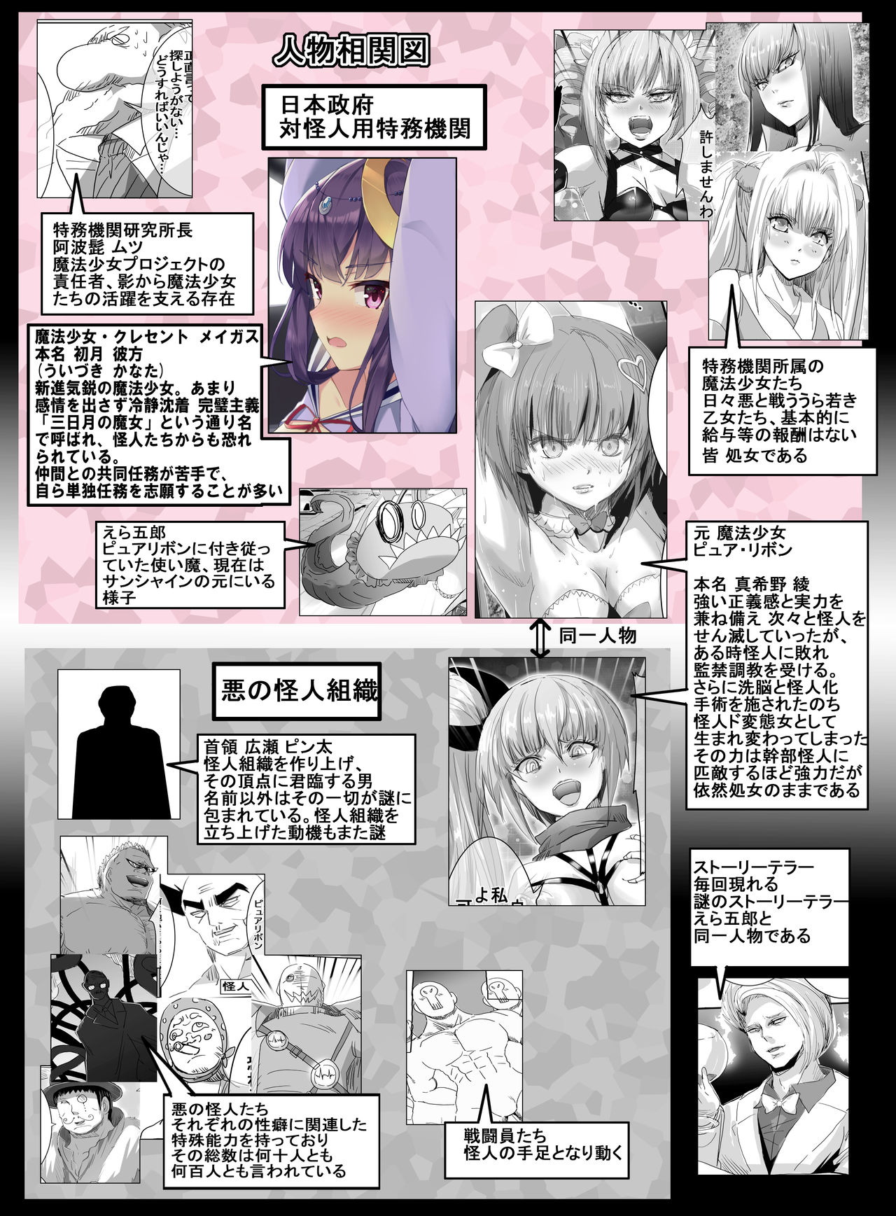 Mahou Shoujo VS Kairaku Otoshi Onna page 3 full