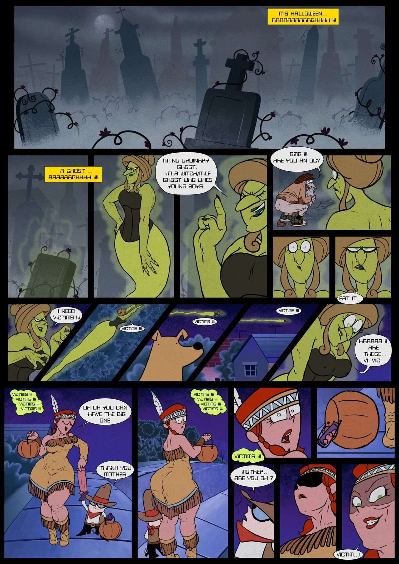 Haunted Night page 2 full