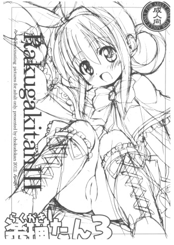 Rakugaki-tan 3 cover
