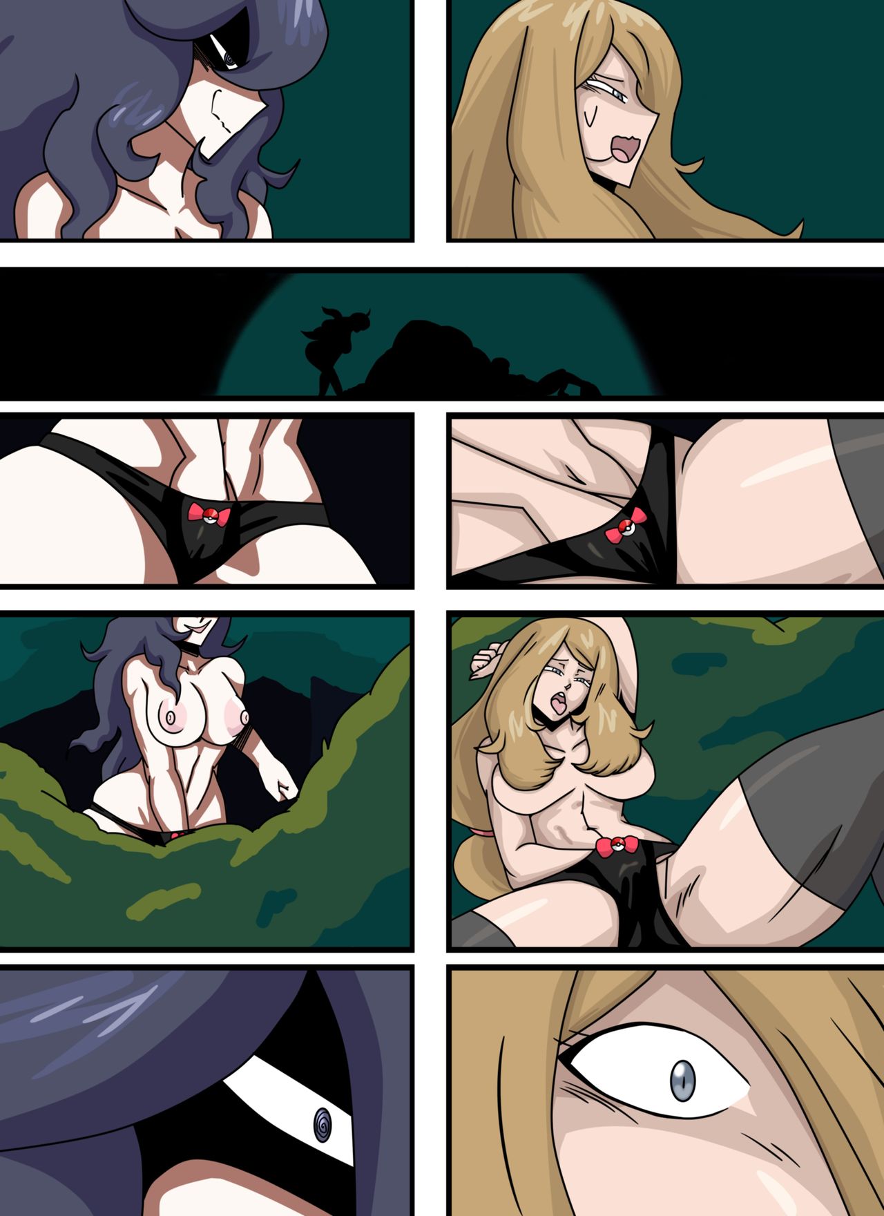Pokemon Halloween Comic - Hex and Serena page 5 full