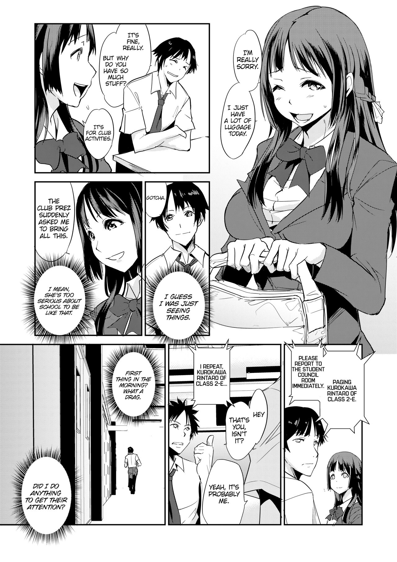 Zettai fukujuu! Hatsujō JK kousei puroguramu 1-shou： Ochikobore no JK o hame choukyou 1 | Sexual Correction Officer Ch.1： Rebellious School Girl Rehab! 1 page 4 full