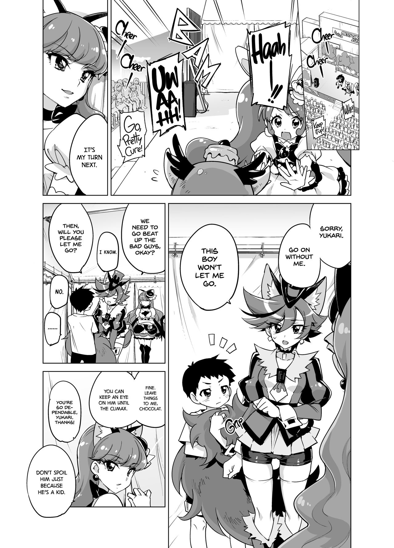 One x Shota Chocolat-chan | Straight Shota with Chocolat on Top page 2 full