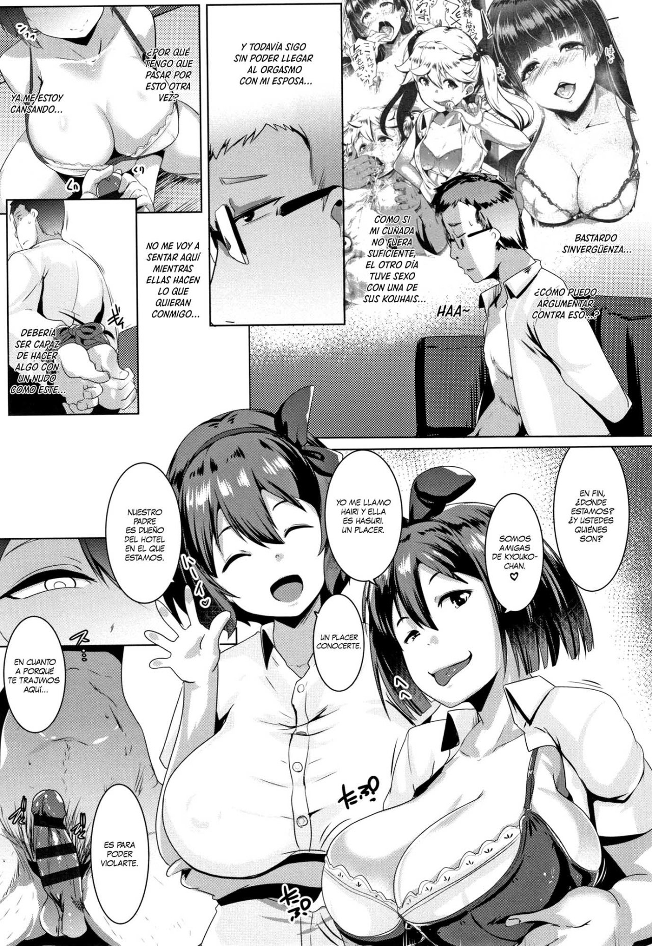 Kyonyuu na Futago no Seikatsu Shidou | Guía Sexual de las Gemelas Tetonas page 3 full