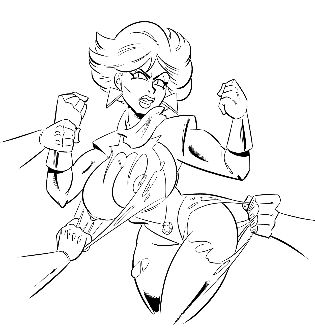 Power Girl Project page 8 full