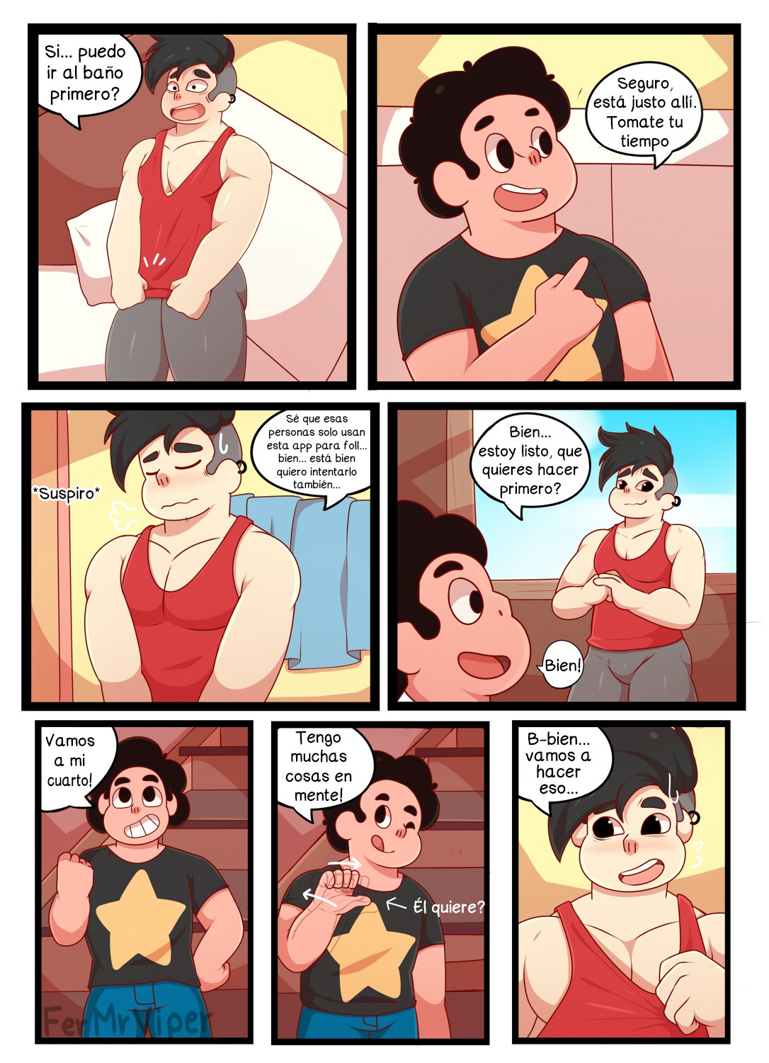 Steven Hunk Universe page 8 full