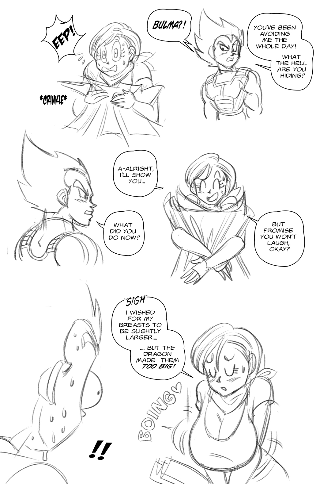 Bulma's New Boobs page 4 full